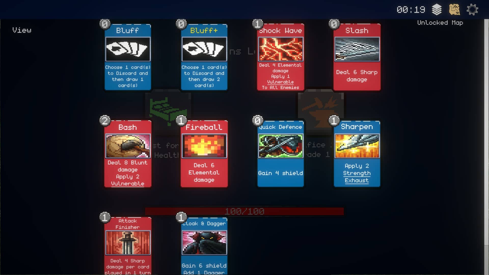 Viewable Deck